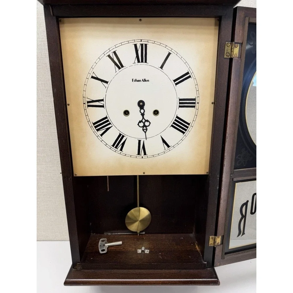 Ethan‎ Allen Regulator Wall Clock 28